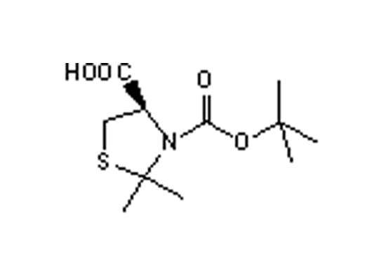 (R)-3-(叔丁氧基羰基)-2,2-二甲基噻唑烷-4-羧酸